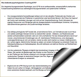 Mehr zum Thema Coaching ...